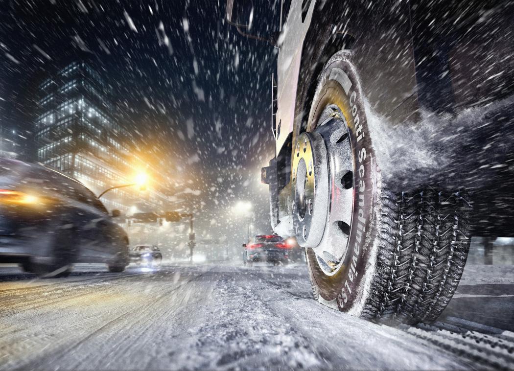 Reifen für besonders harte Winterbedingungen: Hohe Traktion, ohne Kompromisse bei der Laufleistung. | Bild: Continental.