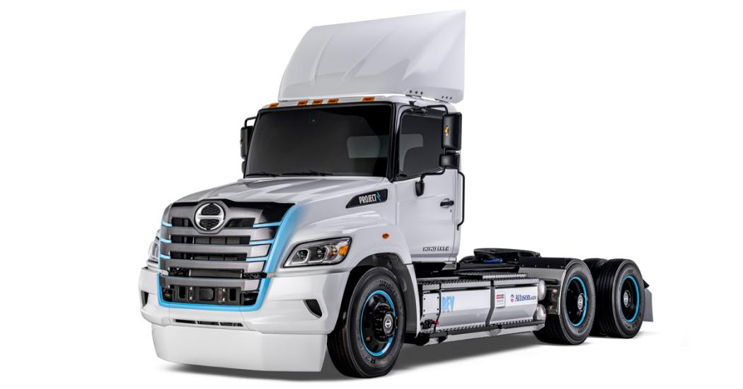 Allison Transmission wurde von Hino Trucks zum Entwicklungspartner von E-Achsen für Batterie-elektrische Lkw (Battery Elektric Vehicle - BEV) der Klassen 6, 7 und 8 ausgewählt. Die beiden Unternehmen haben ein strategisches Joint Collaboration Agreement (JCA) unterzeichnet, das auf der langjährigen Partnerschaft von Allison und Hino bei konventionellen Getrieben aufbaut. | Bild: Allison Transmission.