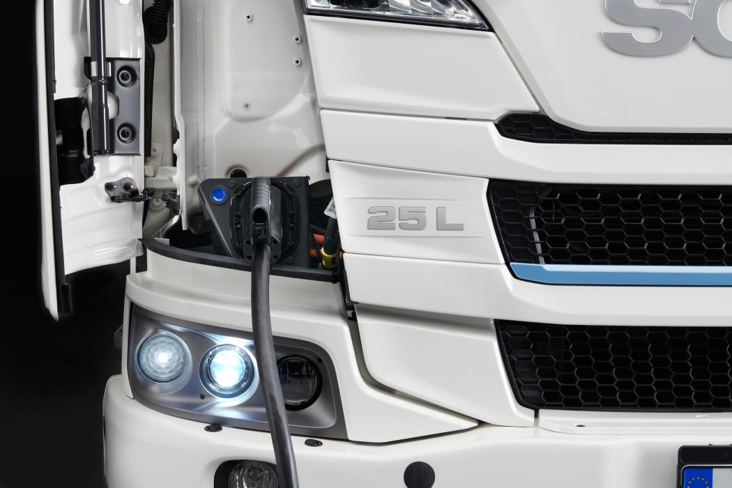 Vollelektrisch: Auch Scania ist Partner beim Projekt HoLa. Symbolbild: Scania