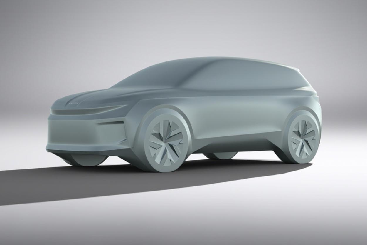 Den Start macht 2024 der rund 4,5 Meter "kurze" Elroq. | Foto: Skoda Auto