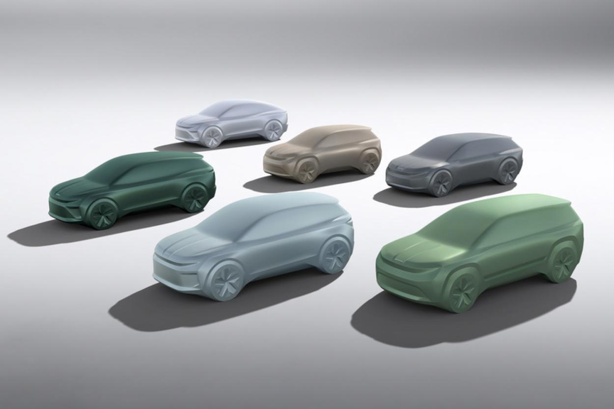 Bis 2026 wird Skoda Auto sechs Stromer im Programm haben. | Foto: Skoda Auto